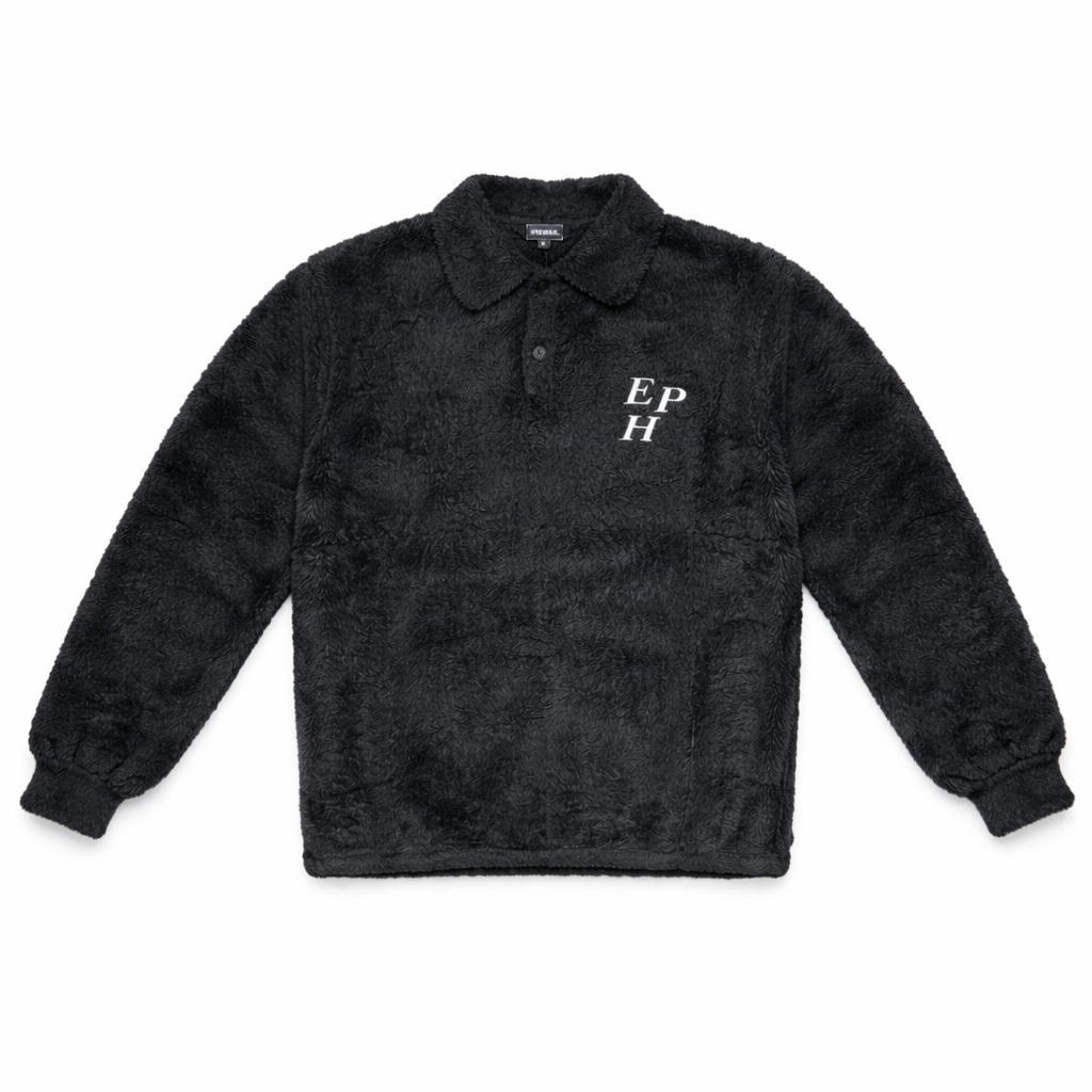 BLACK EPHEMERAL SWEATER