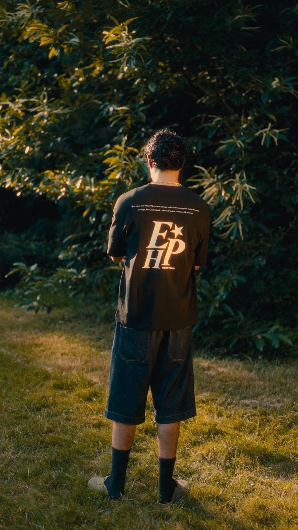 Oversized "In Due Time" T-shirt
