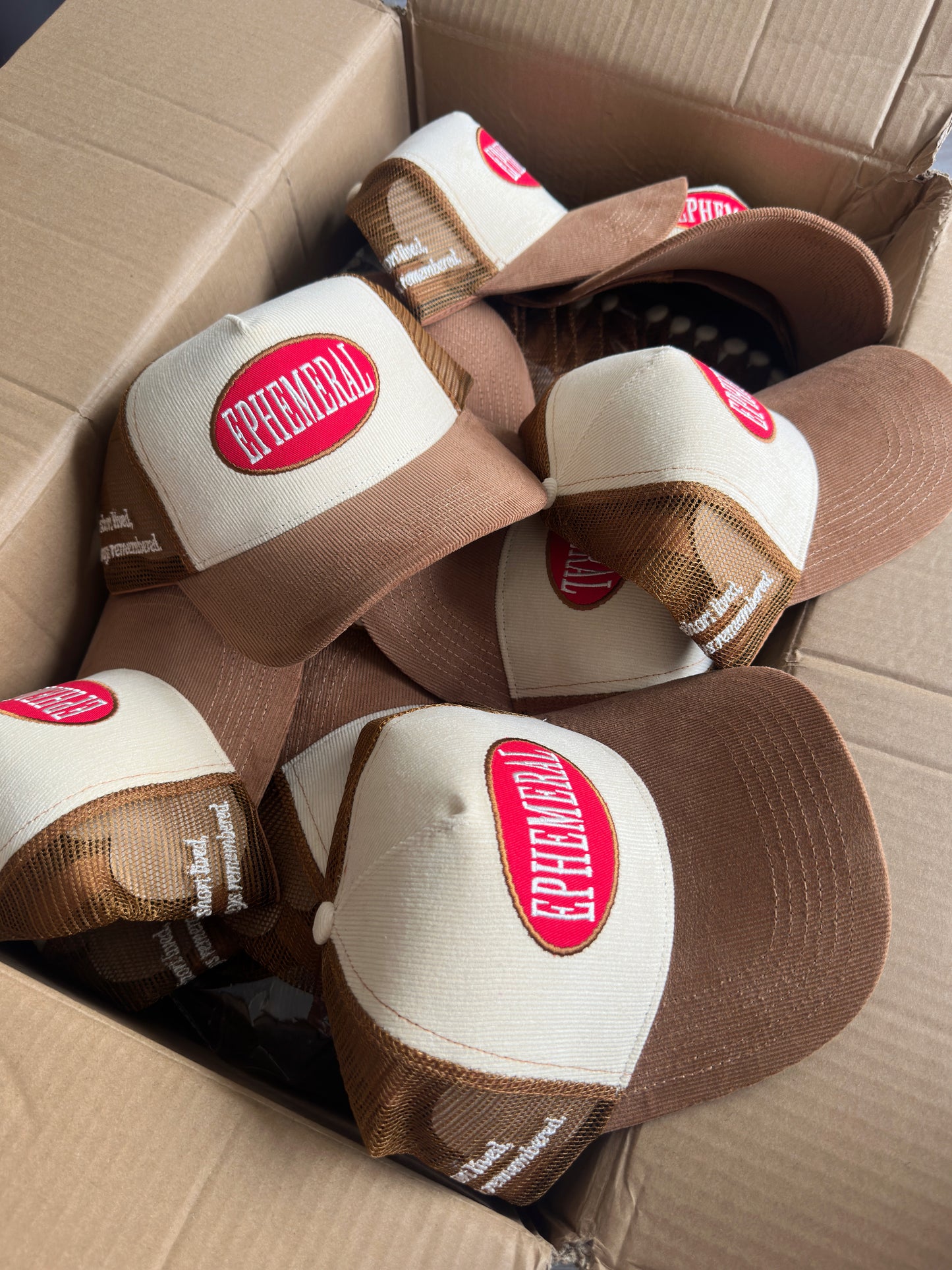 TRUCKER CAP - BROWN