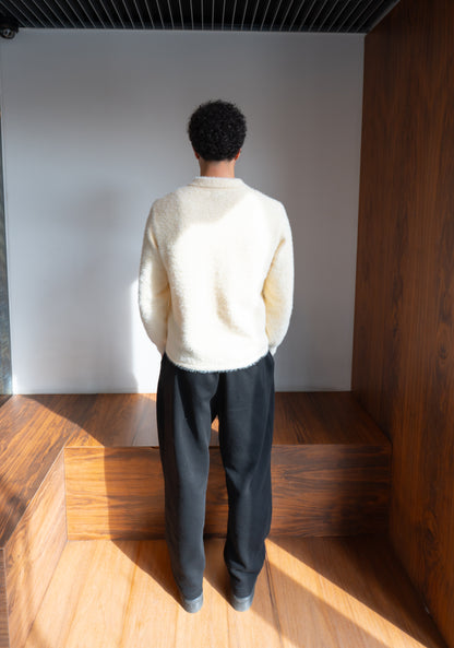 CREAM EPHEMERAL SWEATER