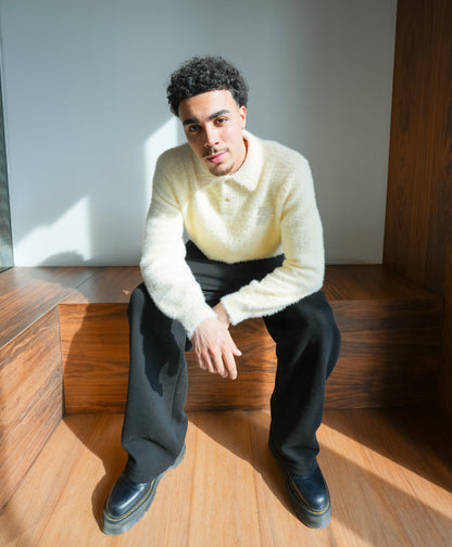 CREAM EPHEMERAL SWEATER